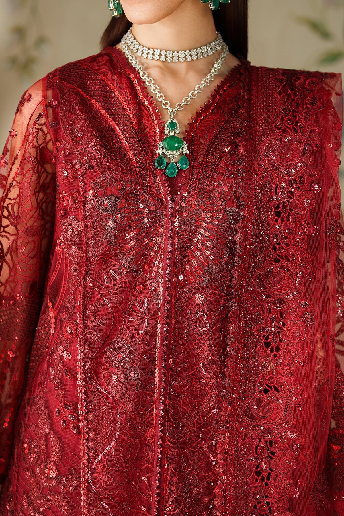 Baroque | EMBROIDERED NET | CH14-01