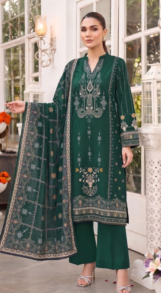 Fatima Maryam | Eshmaal Printed Lawn | FM-E-25