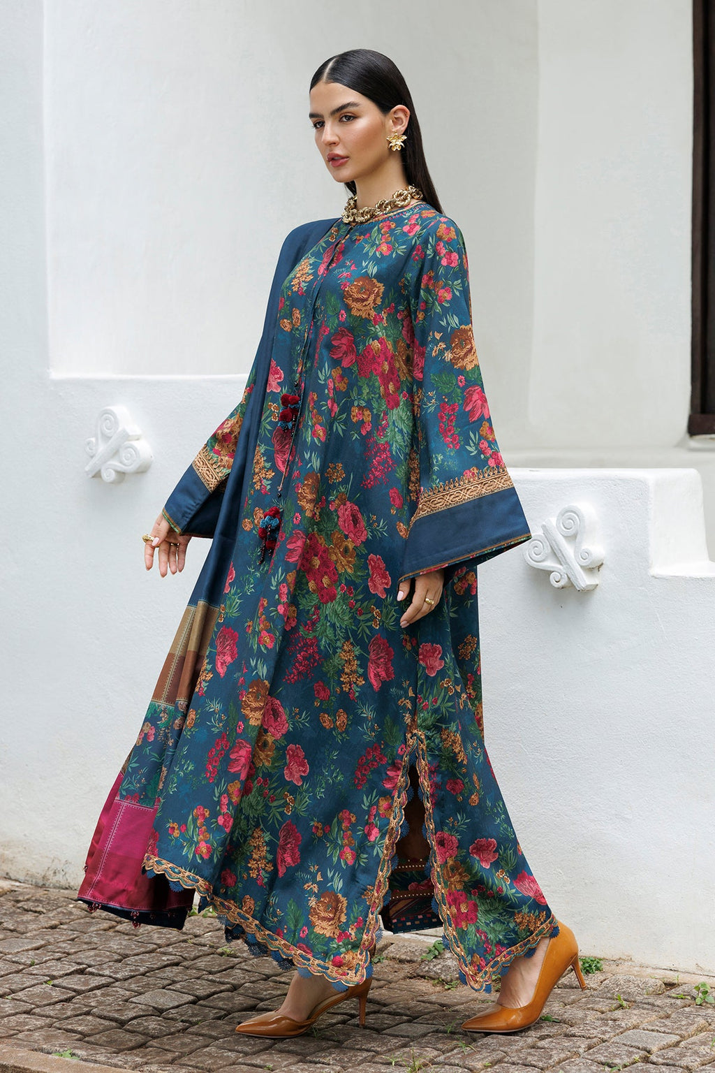 Baroque | Digital Printed Viscose Winter | SF-4562