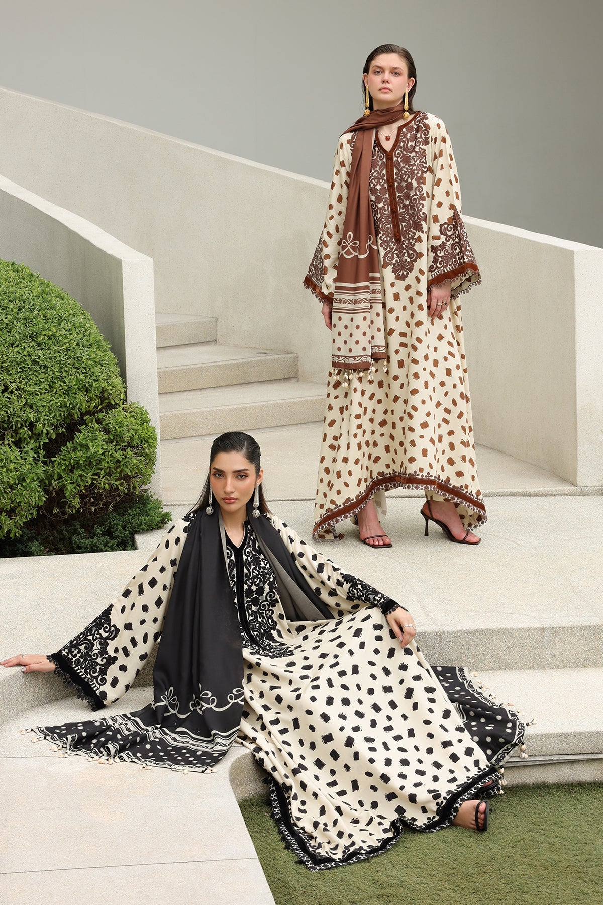 Baroque | Digital Printed Viscose Winter | SF-4558