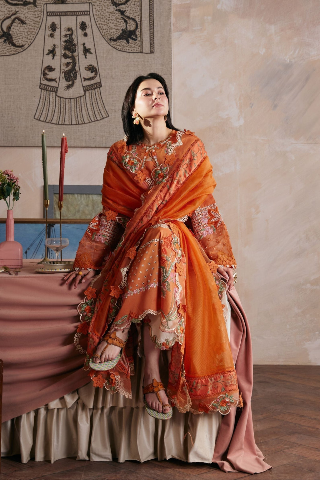 Maryam Hussain | Luxury Lawn VOL 2 | Sharjeena