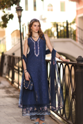 Sadia Asad | Noor - Eid Luxe Printskhaas '26 | Imperial Blue