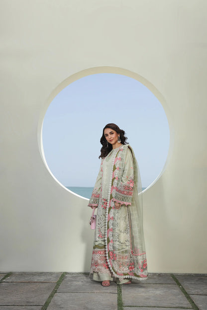 Maryam Hussain | Embroidered Lawn | HAVANA