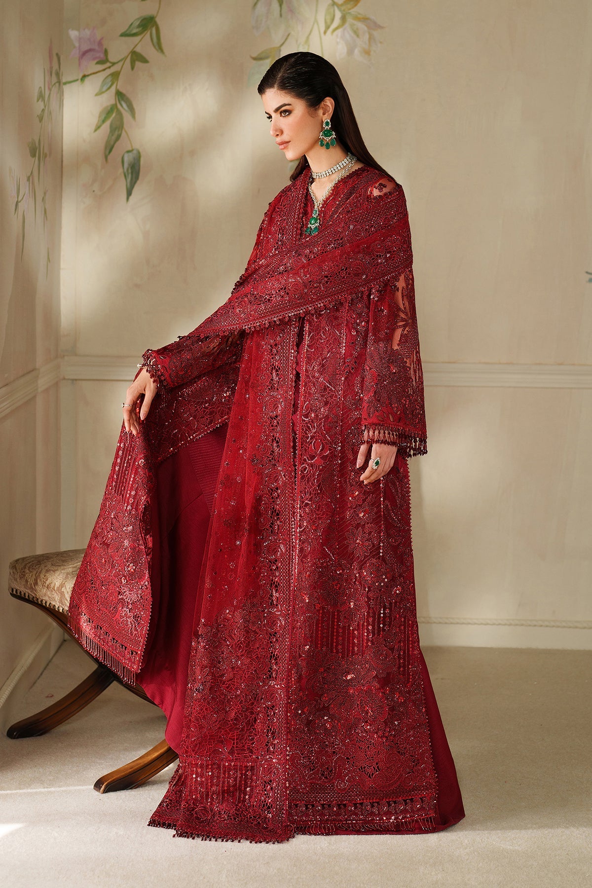Baroque | EMBROIDERED NET | CH14-01