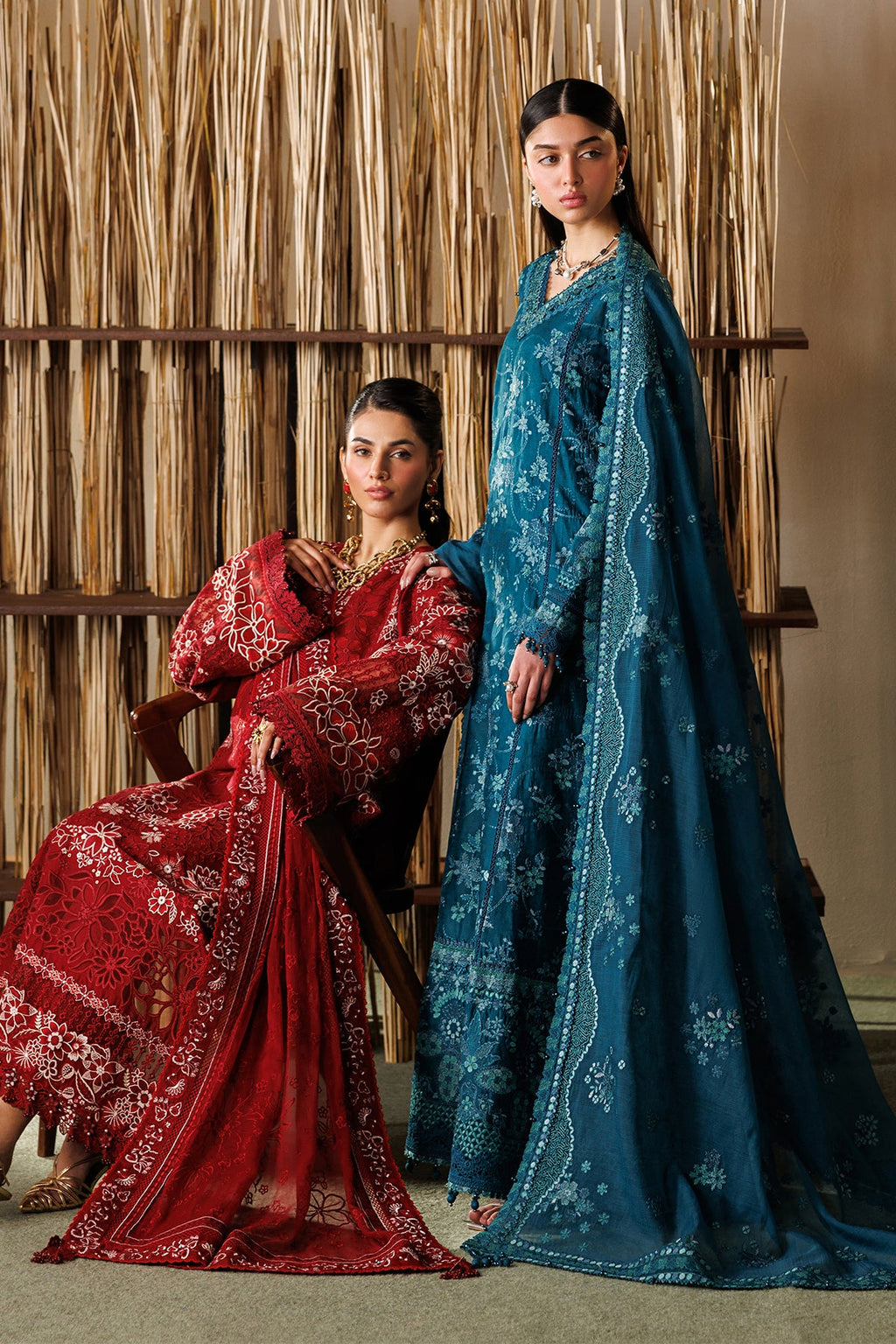 BAROQUE | EMBROIDERED LAWN | EL26-D05