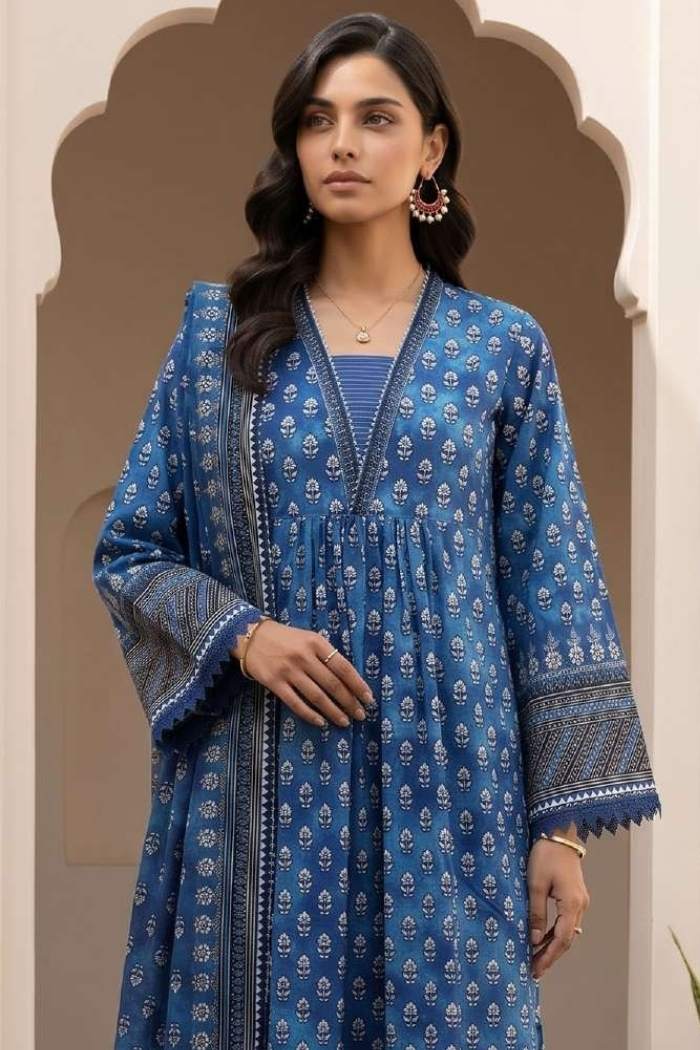 Zellbury | 3 Pc Printed Lawn | 38111