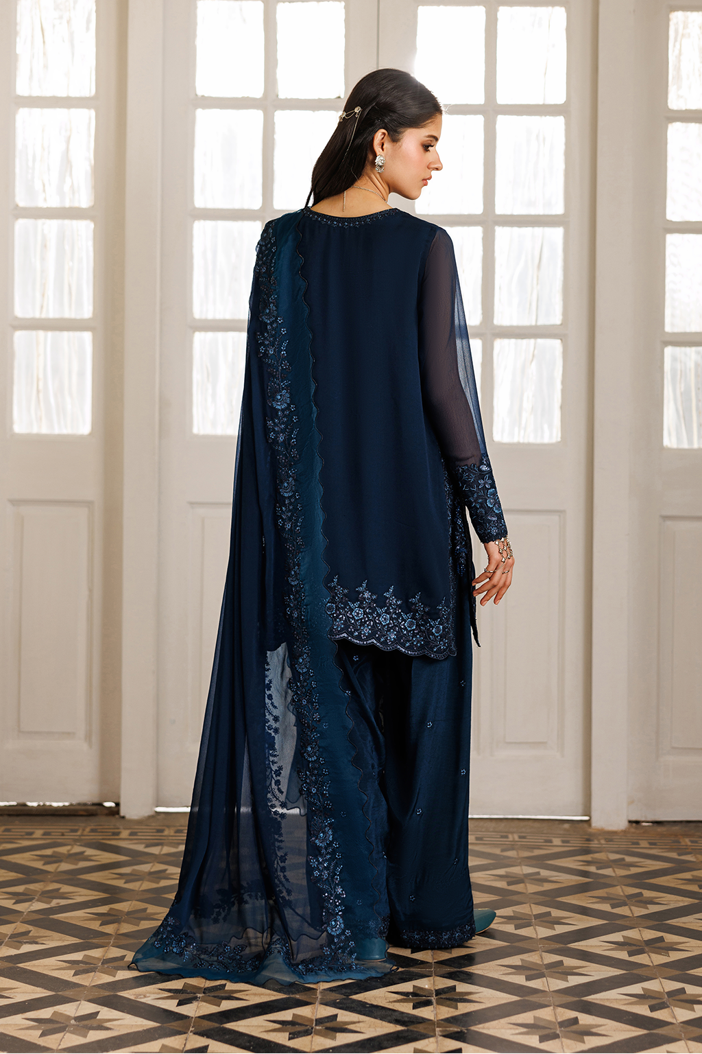 Iznik | Semi Formals - Embroidered Chiffon | CC-94
