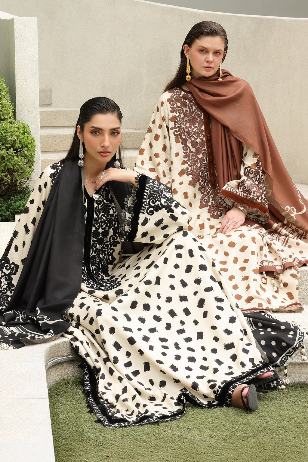 Baroque | Digital Printed Viscose Winter | SF-4558