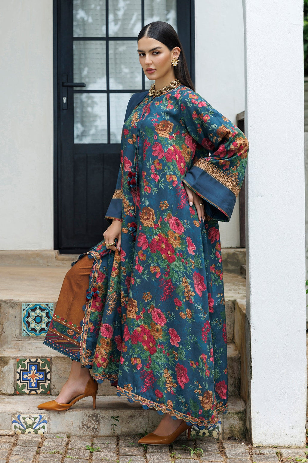 Baroque | Digital Printed Viscose Winter | SF-4562
