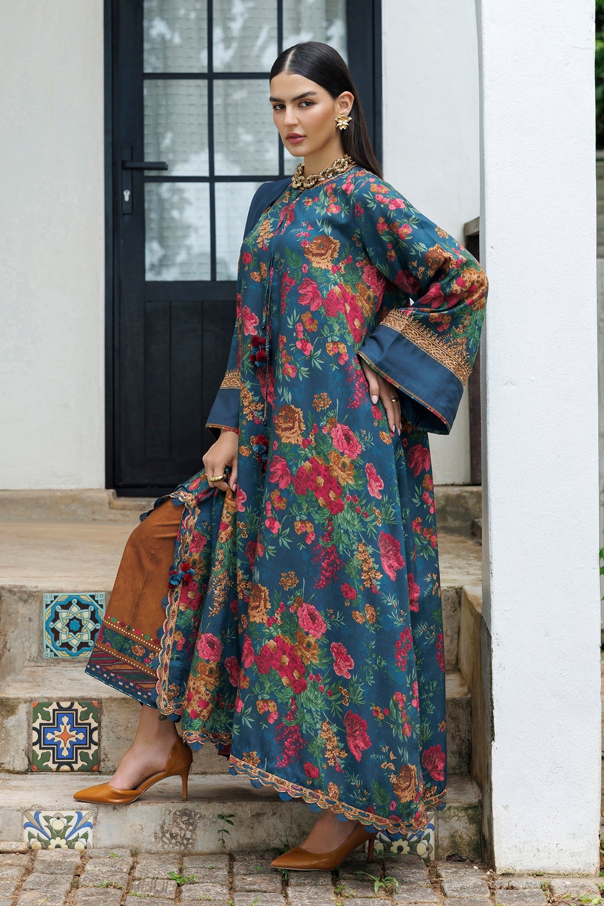 Baroque | Digital Printed Viscose Winter | SF-4562