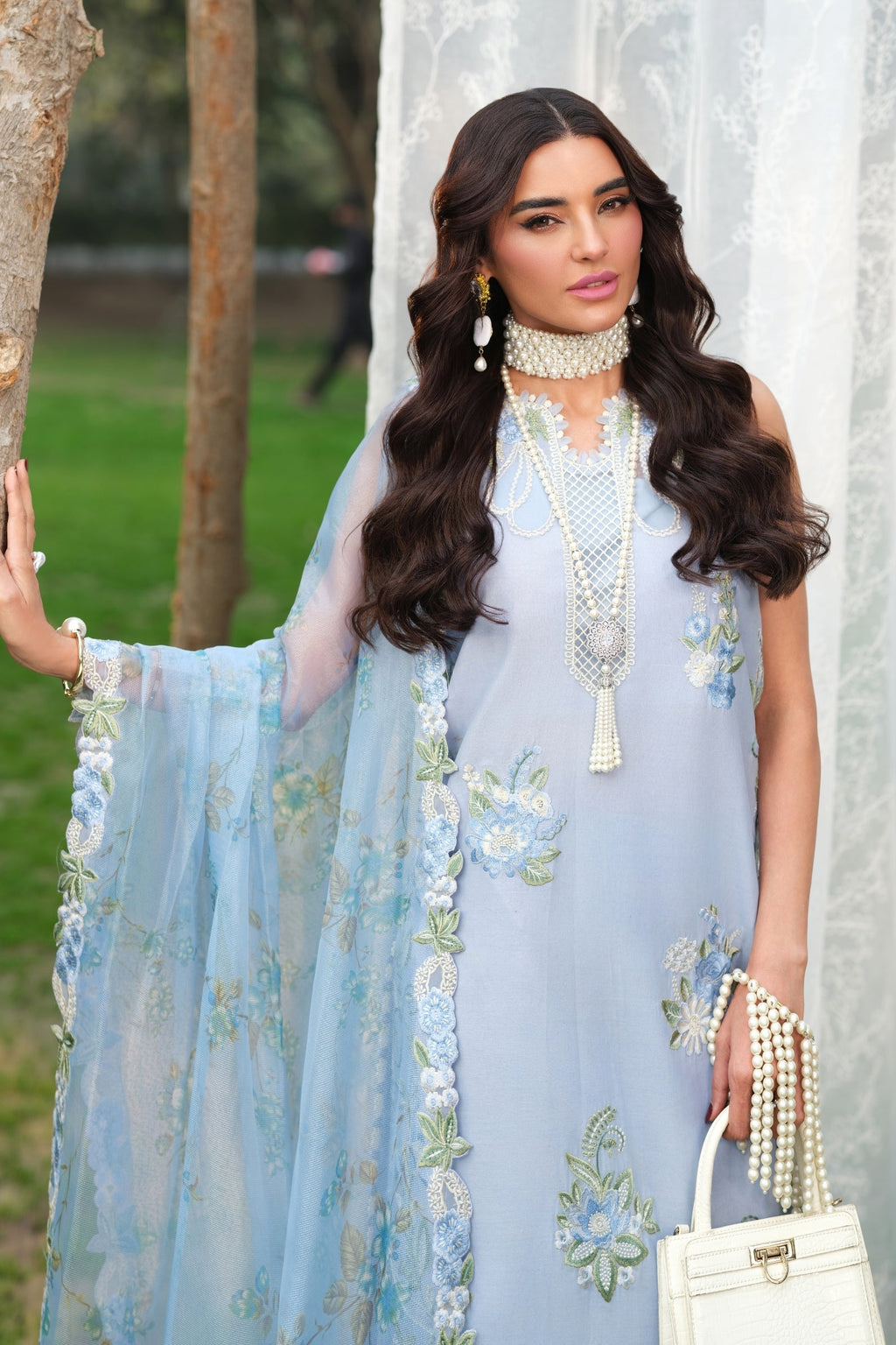 Maryam Hussain | Luxury Lawn '26 | Frost