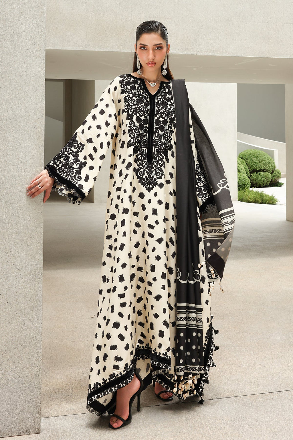 Baroque | Digital Printed Viscose Winter | SF-4559