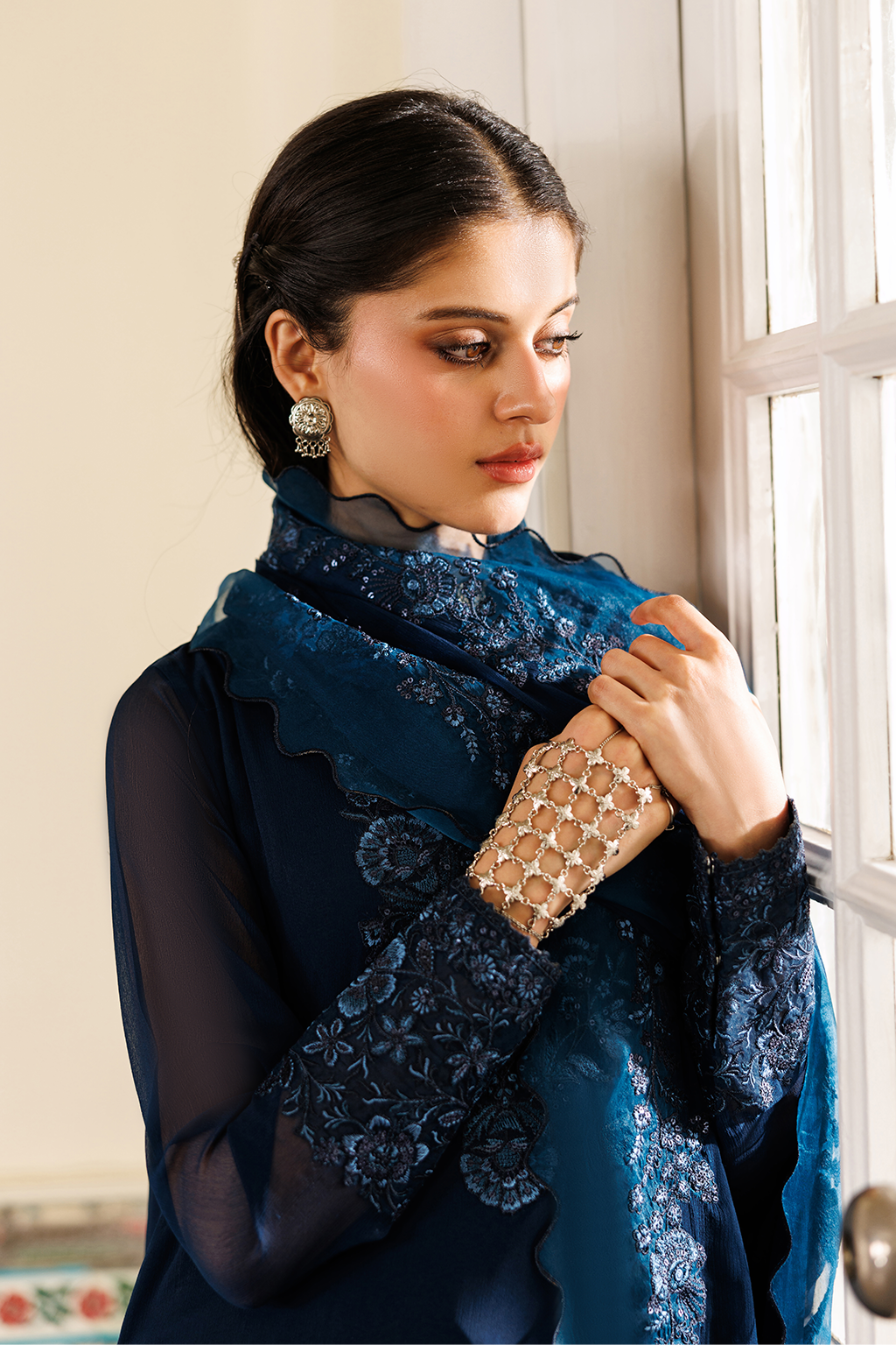 Iznik | Semi Formals - Embroidered Chiffon | CC-94