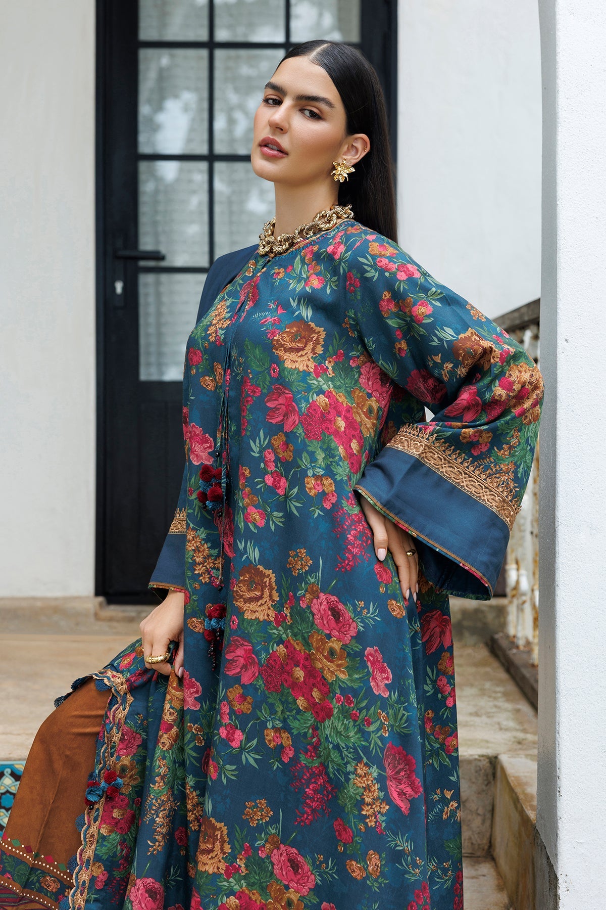 Baroque | Digital Printed Viscose Winter | SF-4562