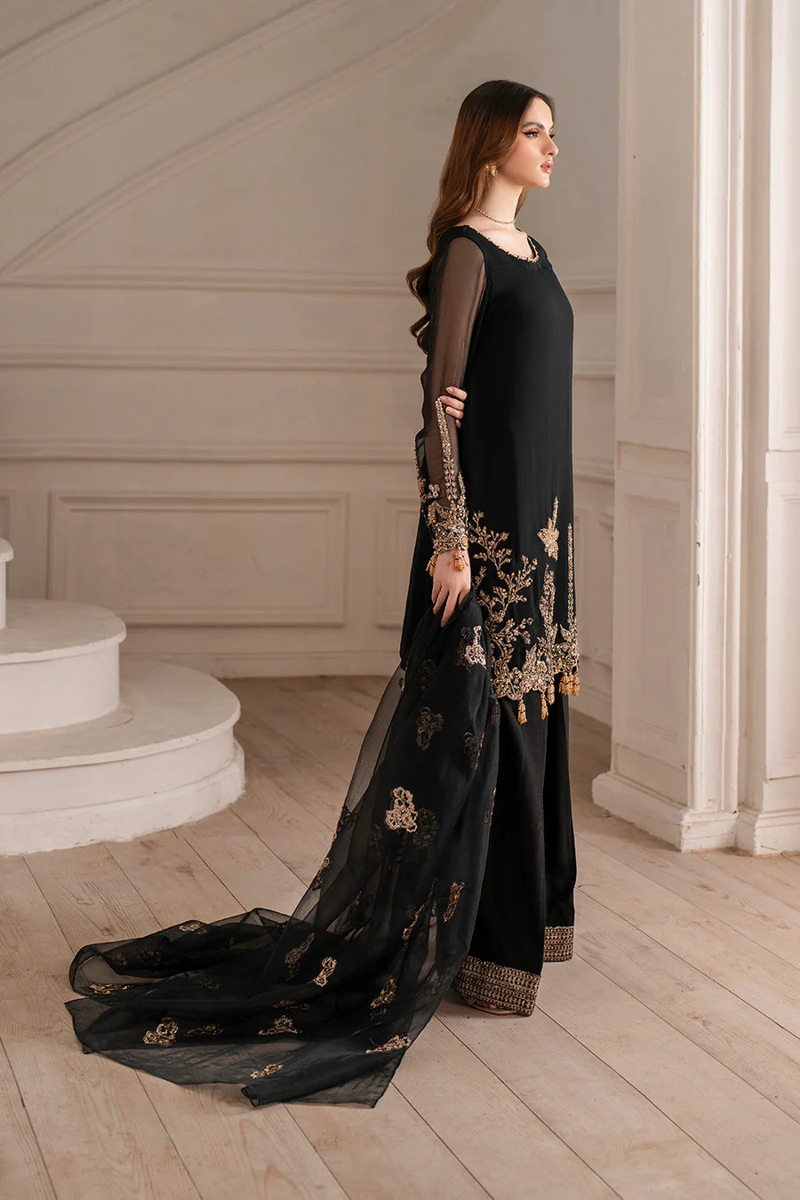 IZNIK | Embroidered Chiffon | UE-417