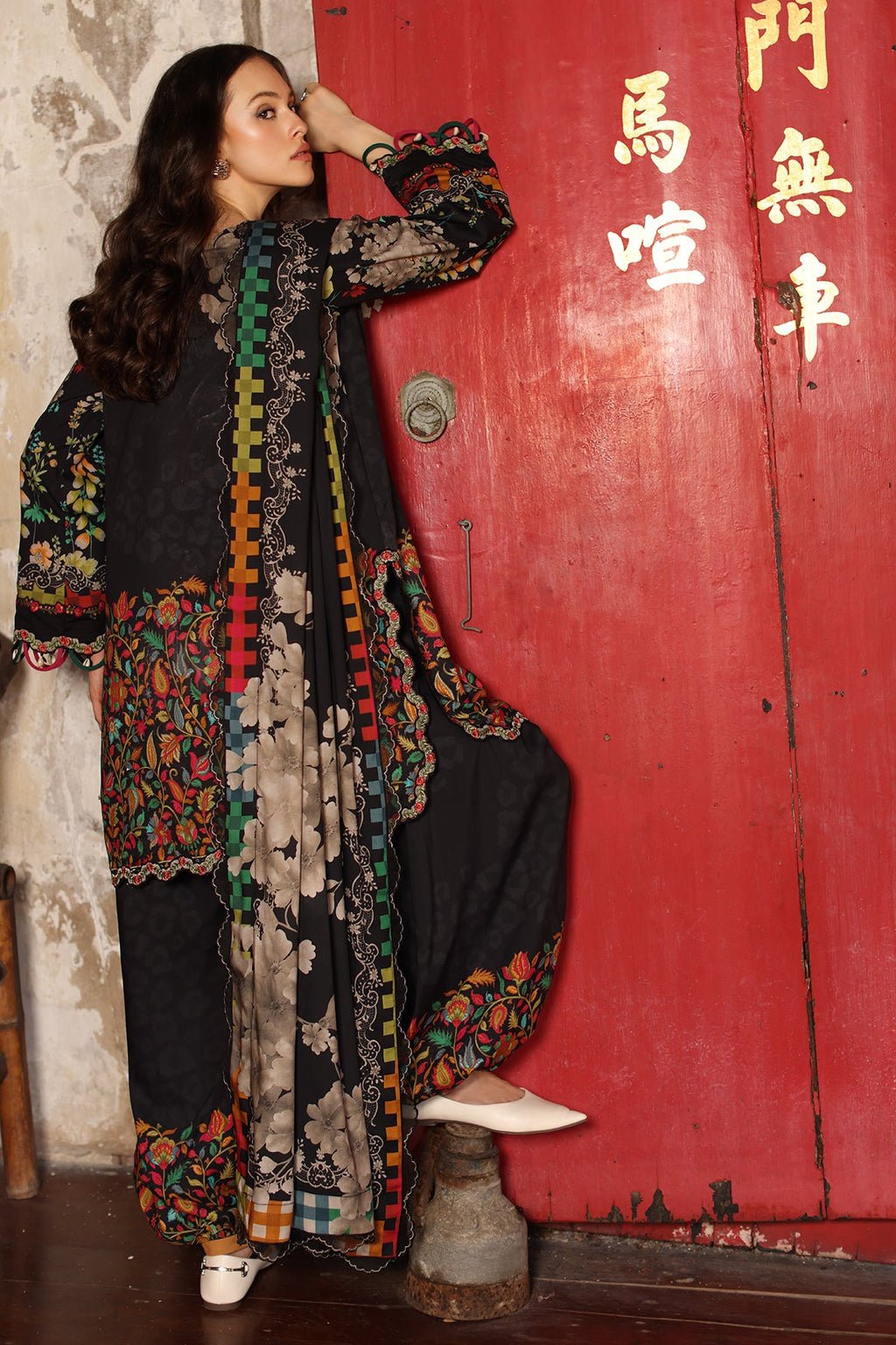 Charizma | Combination VOL - 01 Embroidered Lilen | CCW7-01