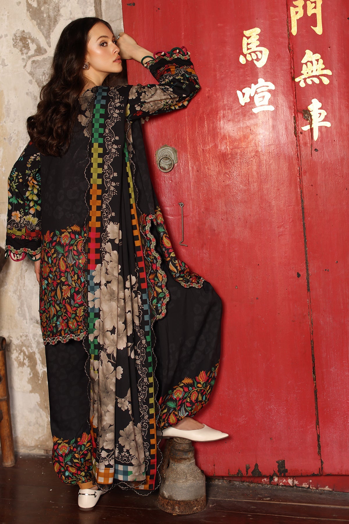 Charizma | Combination VOL - 01 Embroidered Lilen | CCW7-01
