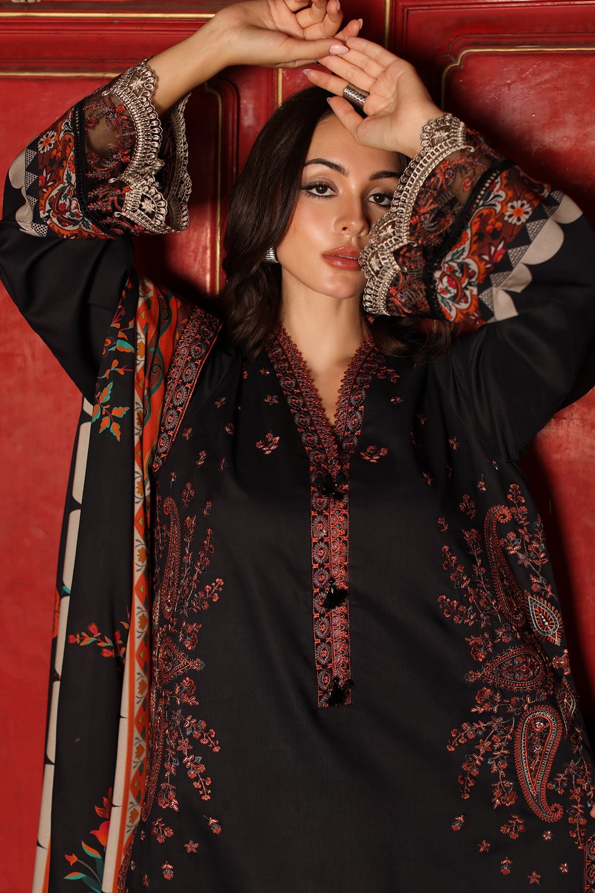 Charizma | Aniiq Embroidered Lilen Vol 1 | ANW7-02