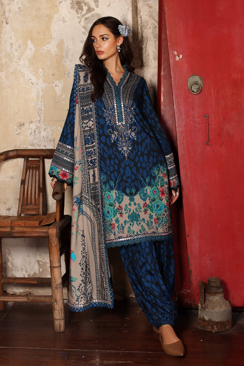 Charizma | Aniiq Embroidered Lilen Vol 1 | ANW7-09