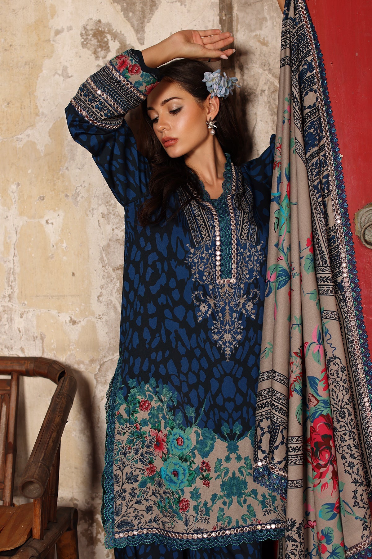 Charizma | Aniiq Embroidered Lilen Vol 1 | ANW7-09