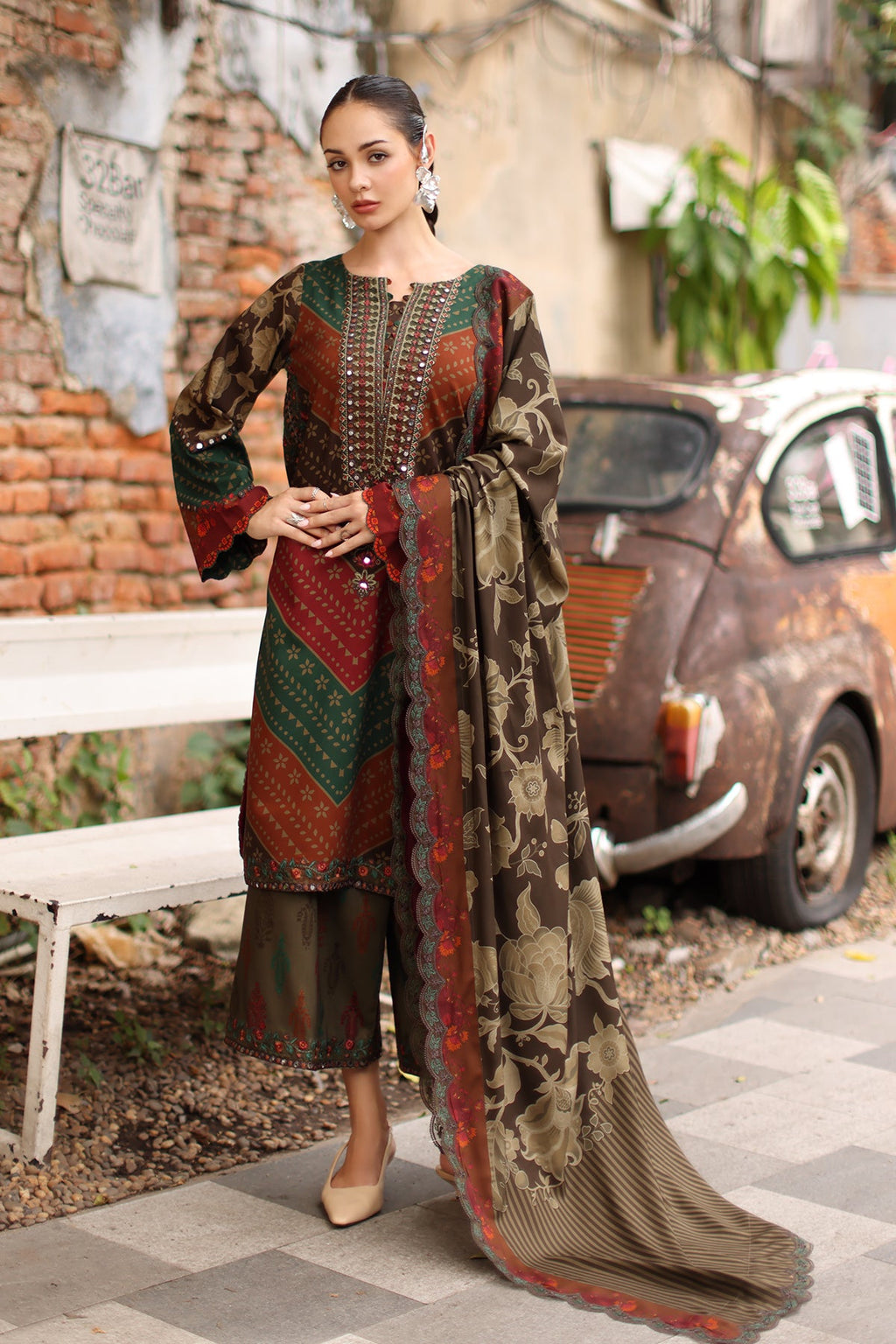 Charizma | Aniiq Embroidered Lilen Vol 1 | ANW7-06