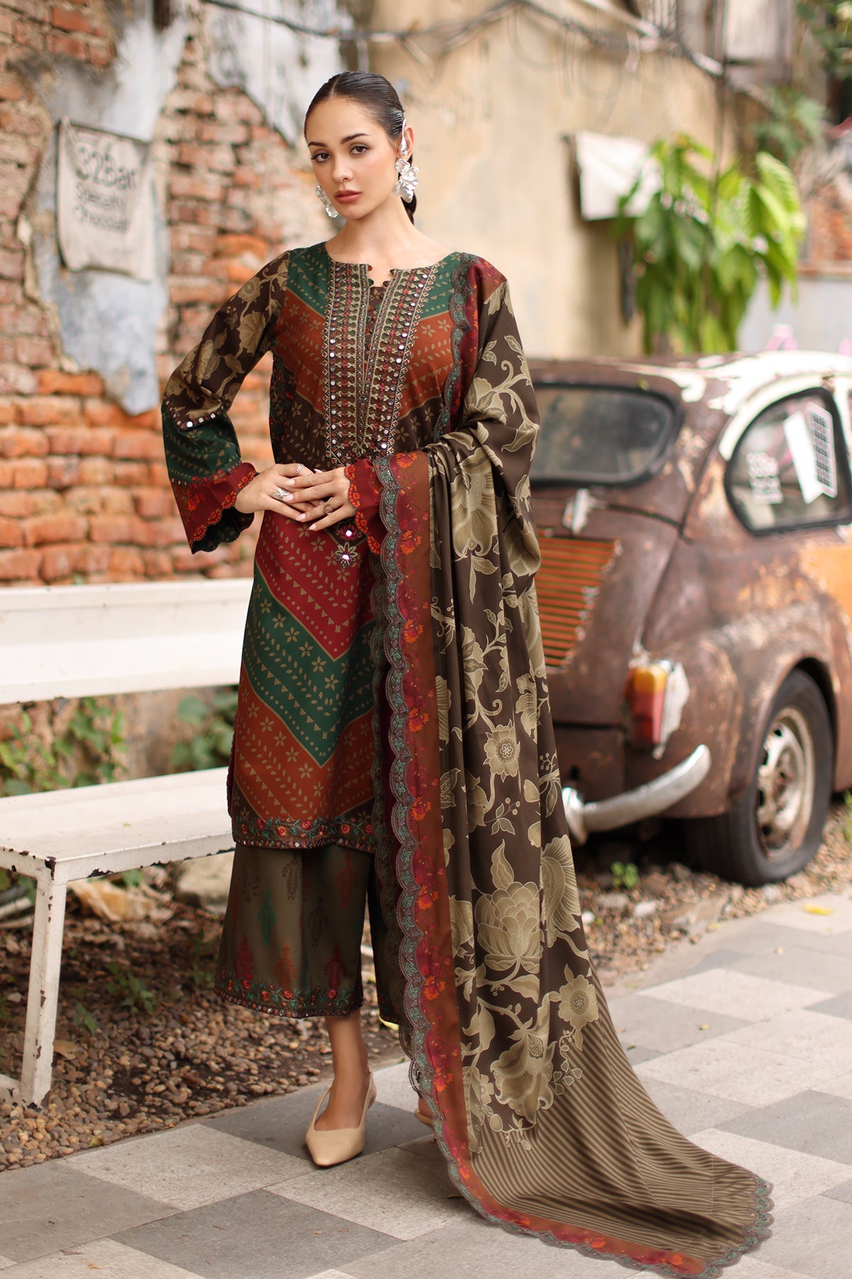 Charizma | Aniiq Embroidered Lilen Vol 1 | ANW7-06
