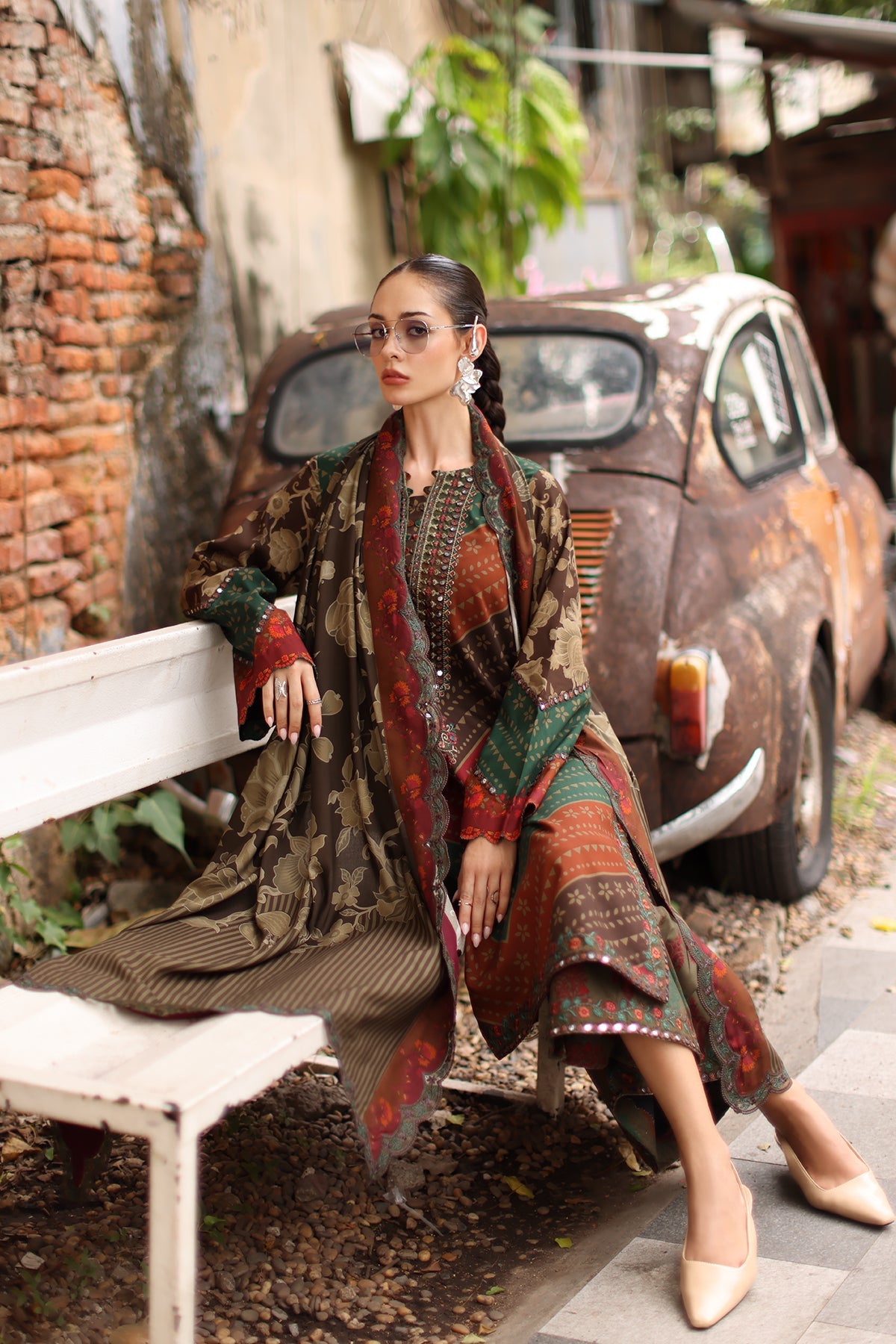 Charizma | Aniiq Embroidered Lilen Vol 1 | ANW7-06