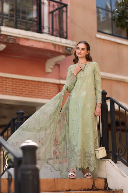 Sadia Asad | Noor - Eid Luxe Printskhaas '26 | Opal Mint