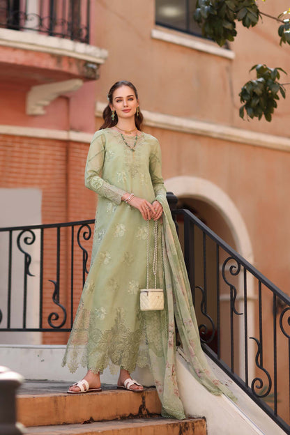 Sadia Asad | Noor - Eid Luxe Printskhaas '26 | Opal Mint