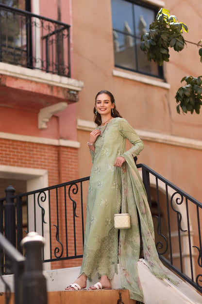 Sadia Asad | Noor - Eid Luxe Printskhaas '26 | Opal Mint
