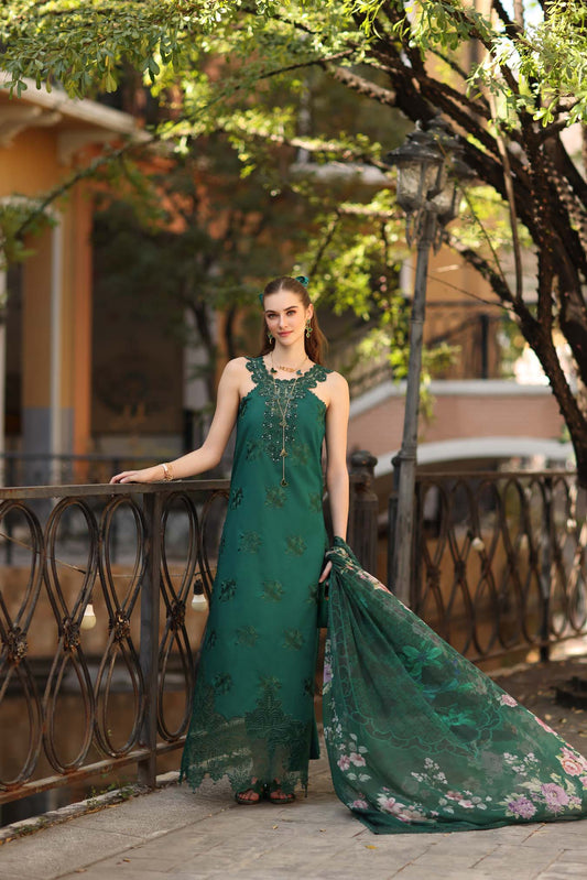 Sadia Asad | Noor - Eid Luxe Printskhaas '26 | Sage Green