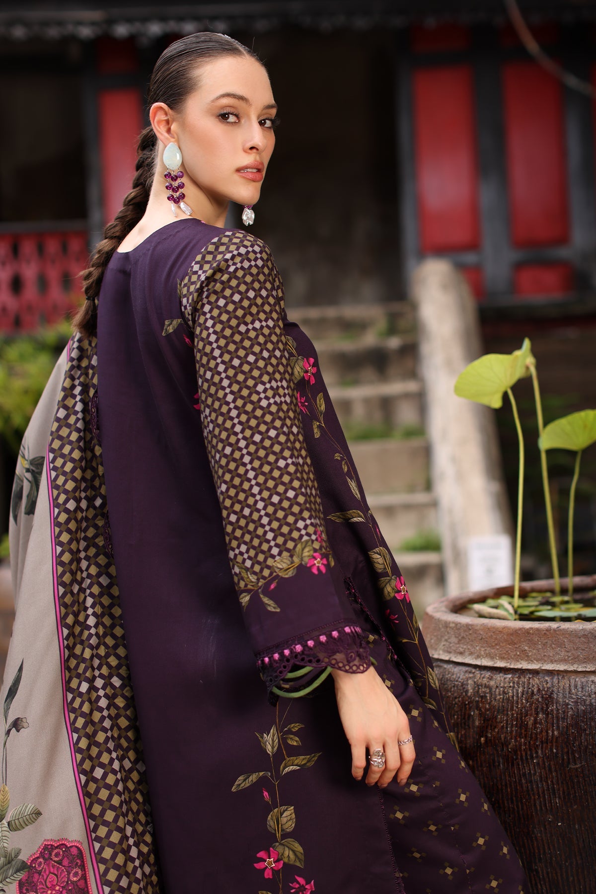 Charizma | Combination VOL - 01 Embroidered Lilen | CCW7-05