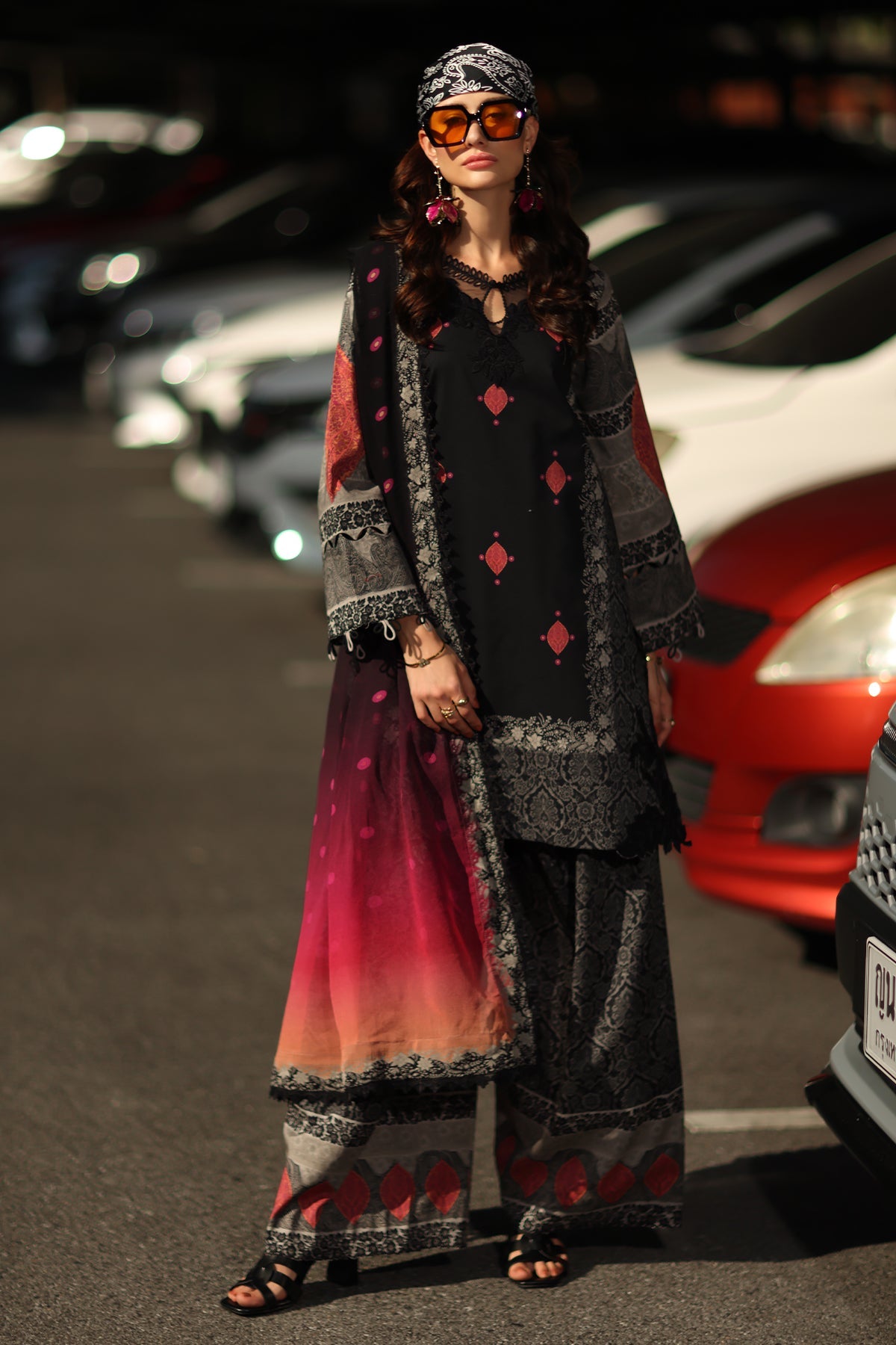 Charizma | Andaaz Unstitched Lawn VOL 1 | CAD6-05