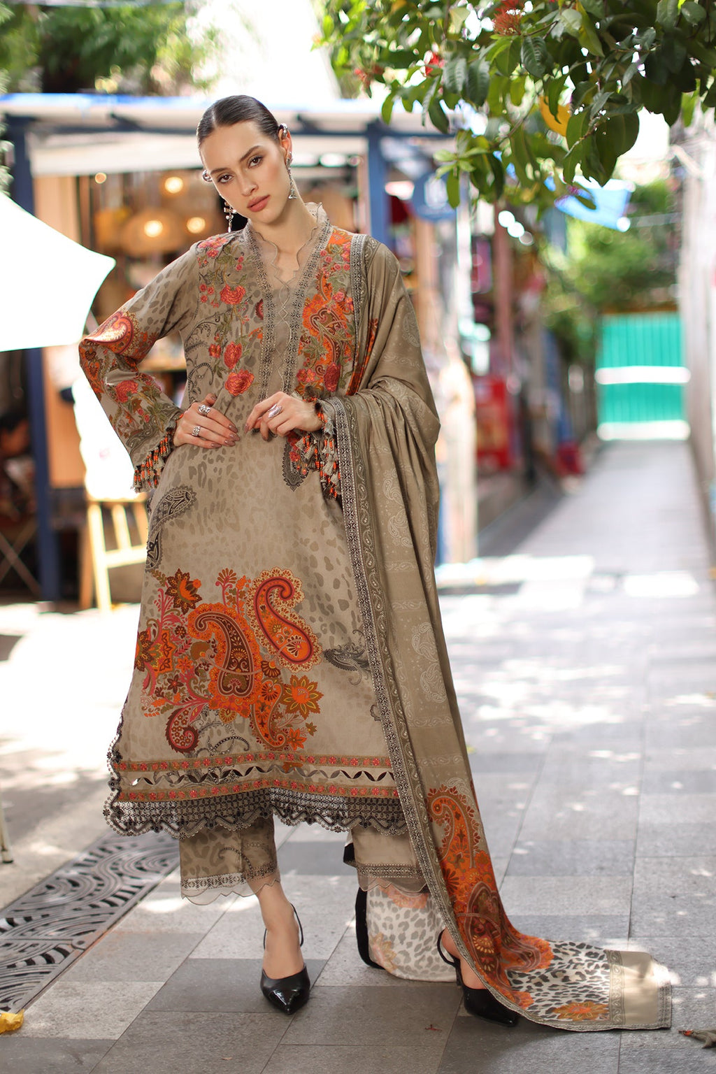 Charizma | Aniiq Embroidered Lilen Vol 1 | ANW7-04