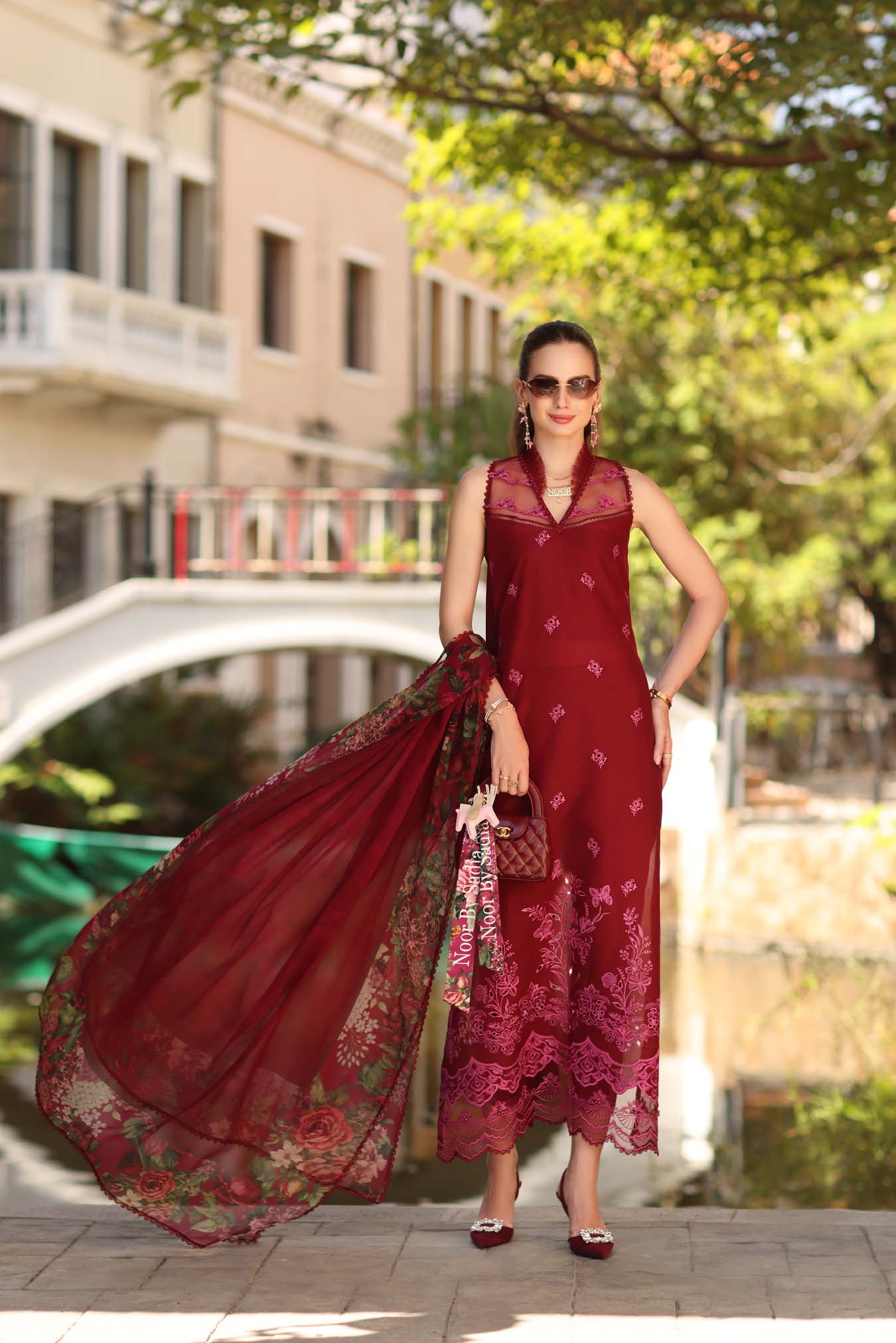 Sadia Asad | Noor - Eid Luxe Printskhaas '26 | Ruby