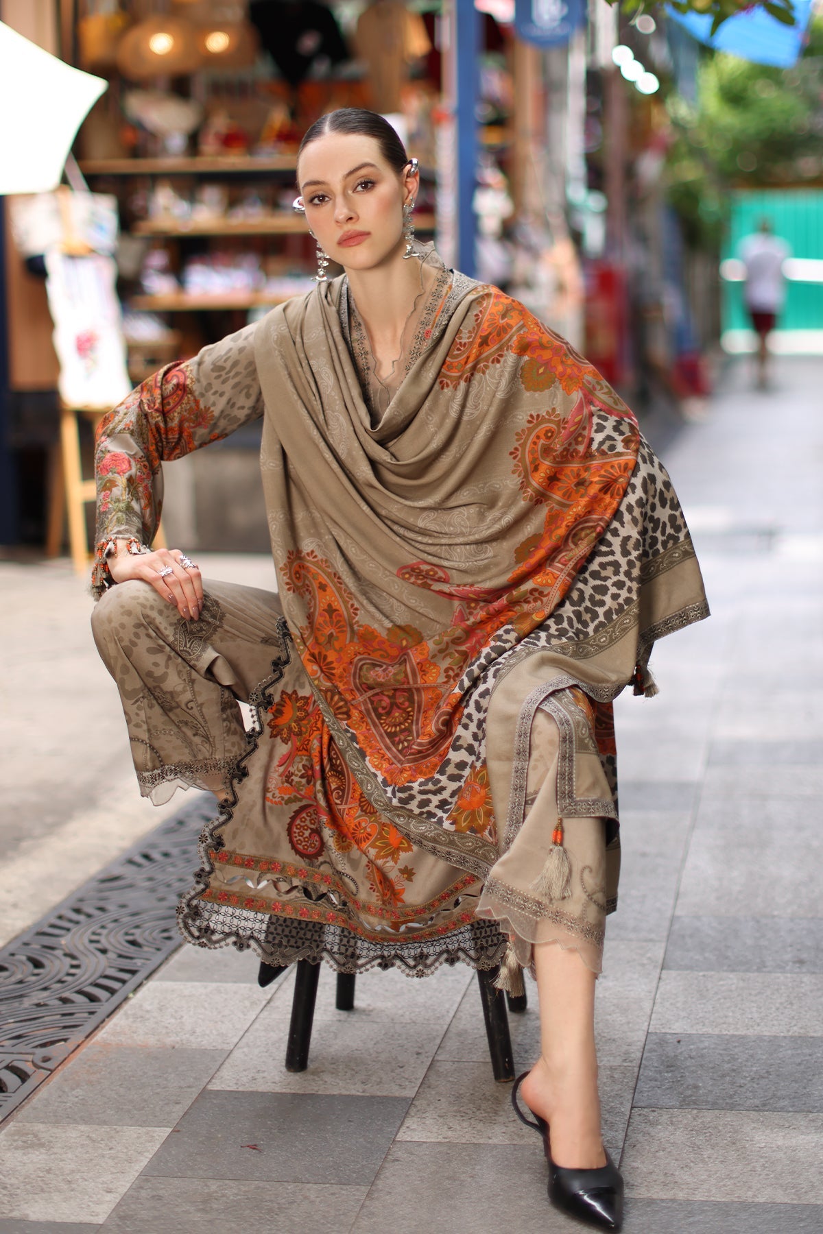 Charizma | Aniiq Embroidered Lilen Vol 1 | ANW7-04