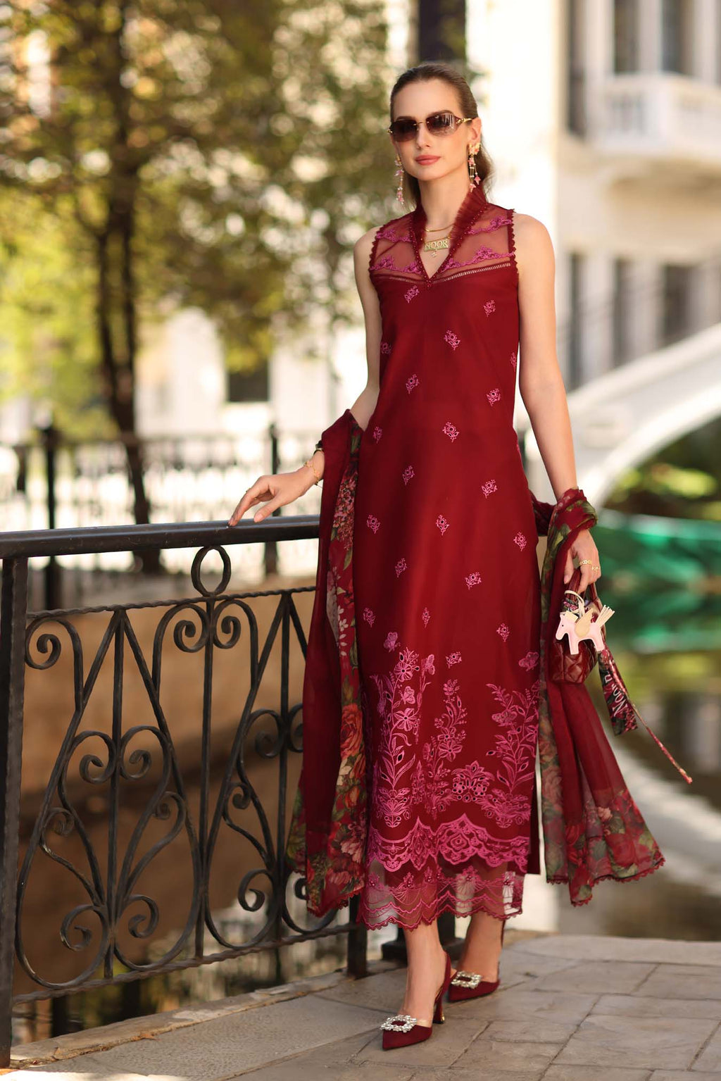 Sadia Asad | Noor - Eid Luxe Printskhaas '26 | Ruby