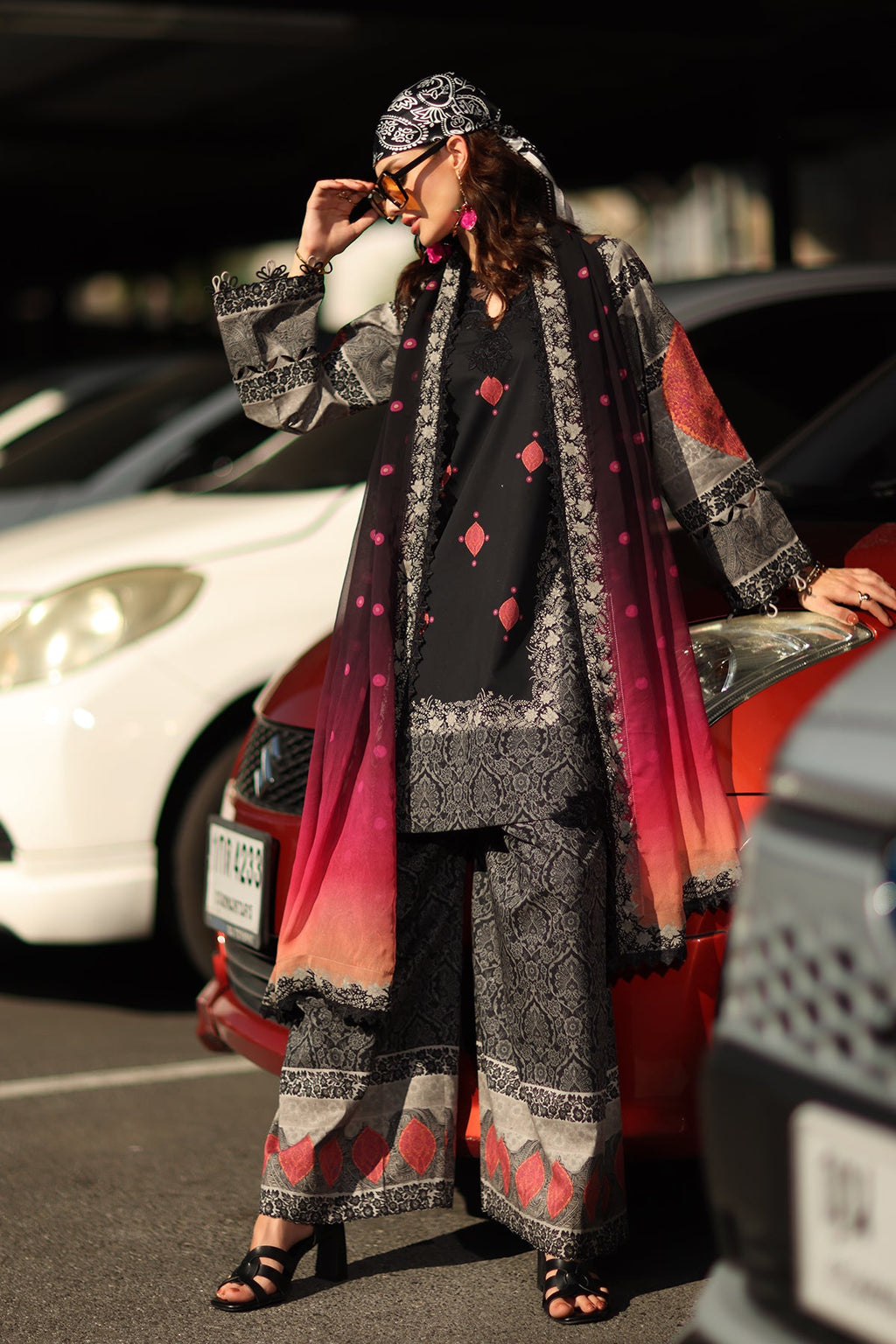 Charizma | Andaaz Unstitched Lawn VOL 1 | CAD6-05