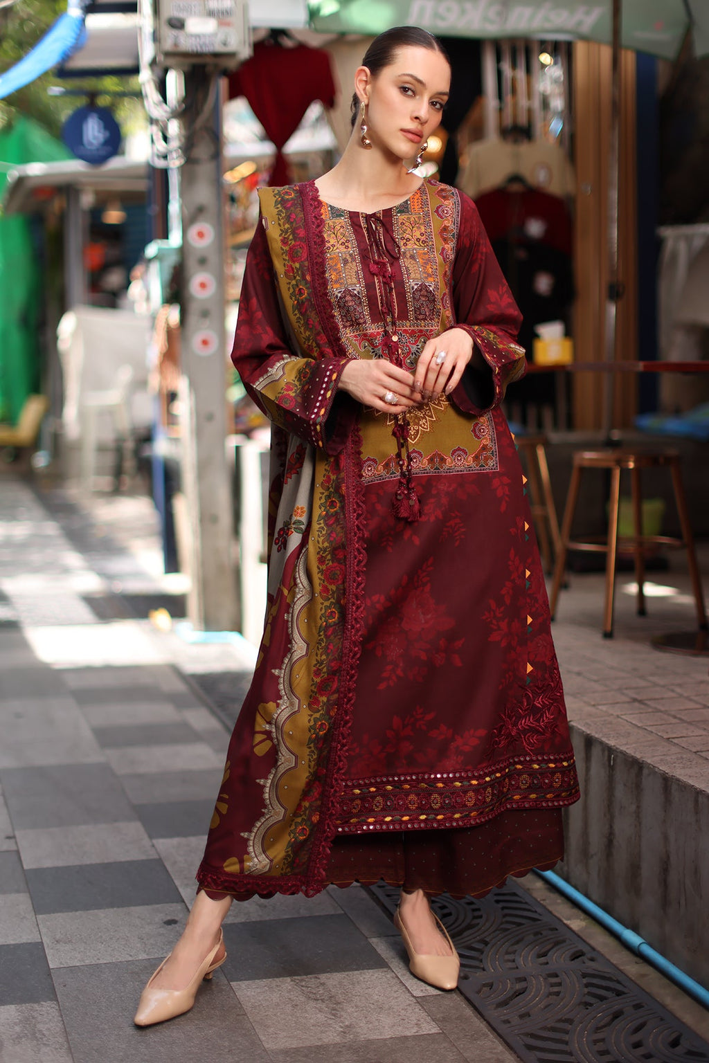 Charizma | Aniiq Embroidered Lilen Vol 1 | ANW7-03
