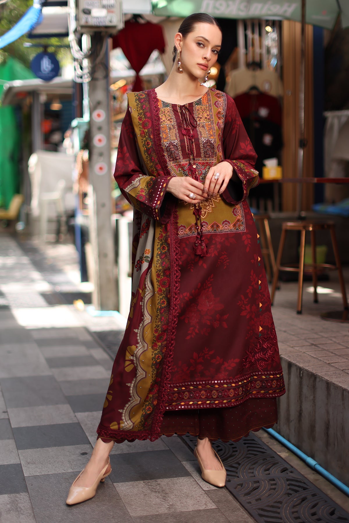 Charizma | Aniiq Embroidered Lilen Vol 1 | ANW7-03