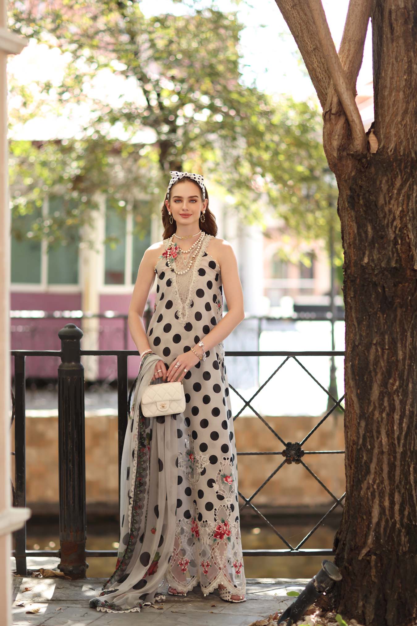 Sadia Asad | Noor - Eid Luxe Printskhaas '26 | Moonlight Polka