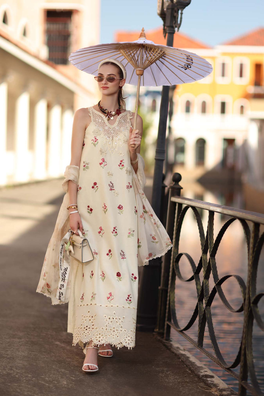 Sadia Asad | Noor - Eid Luxe Printskhaas '26 | Vanilla Mist
