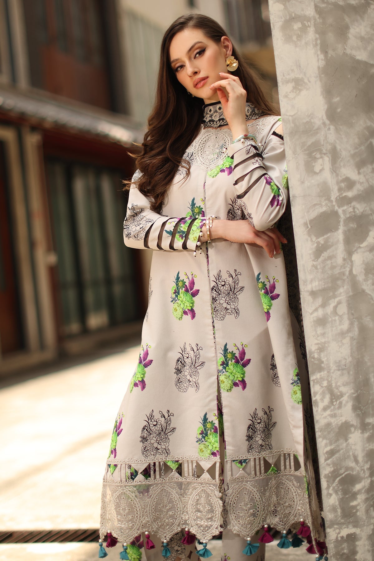 Charizma | Combination 3 Pcs Lawn VOL 3 | CC6-23