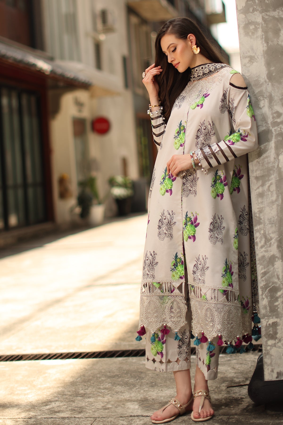 Charizma | Combination 3 Pcs Lawn VOL 3 | CC6-23