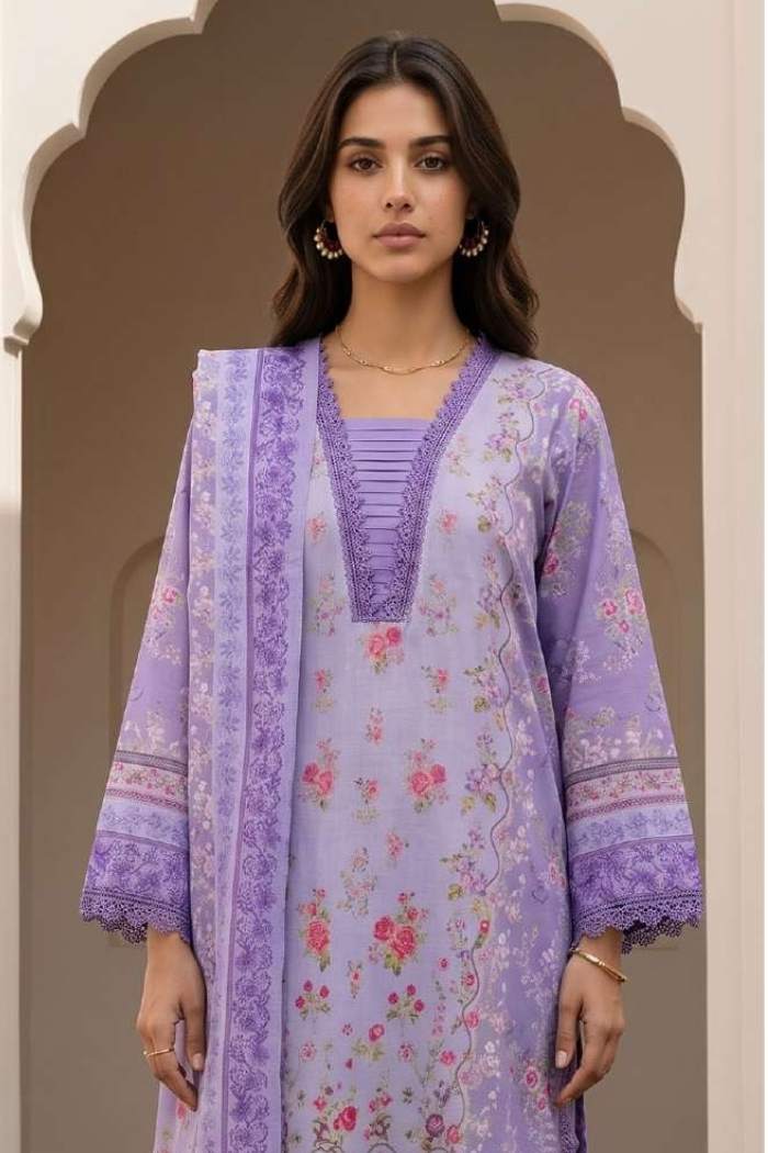 Zellbury | 3 Pc Printed Lawn | 38112