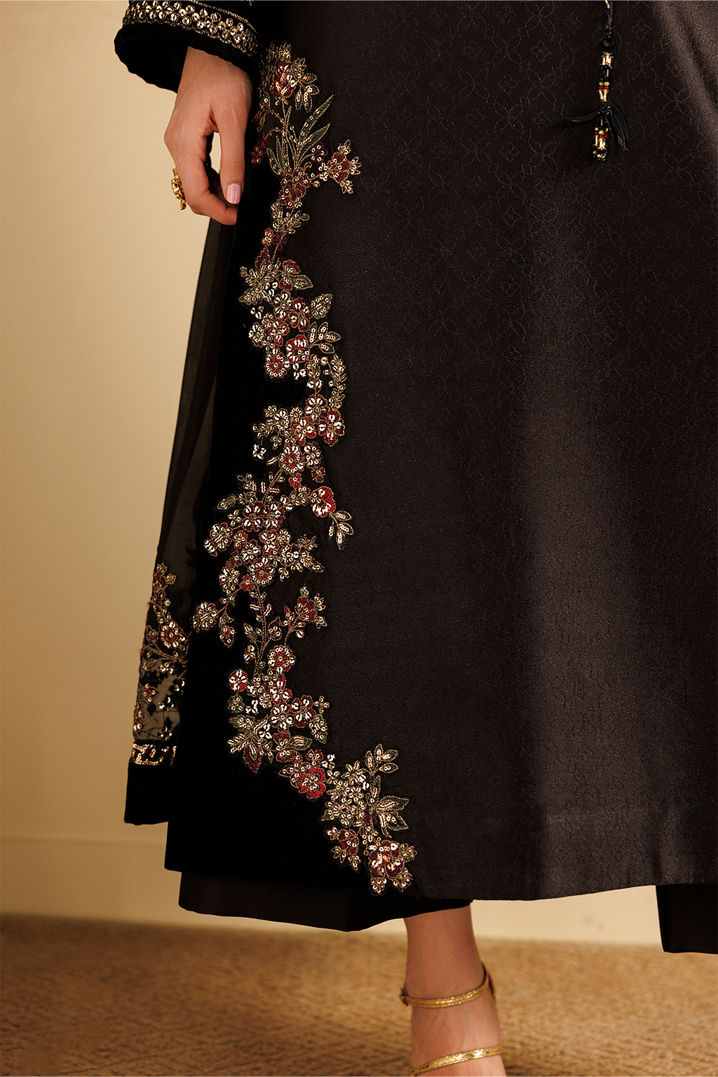 Iznik | Formals 26 Dyed Textured Sheesha Silk | UE-737