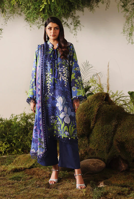 NAQSH | VISCOSE | Midnight Blue