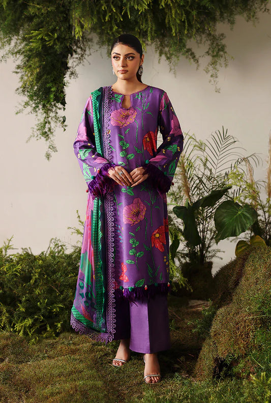 NAQSH | VISCOSE | True Purple