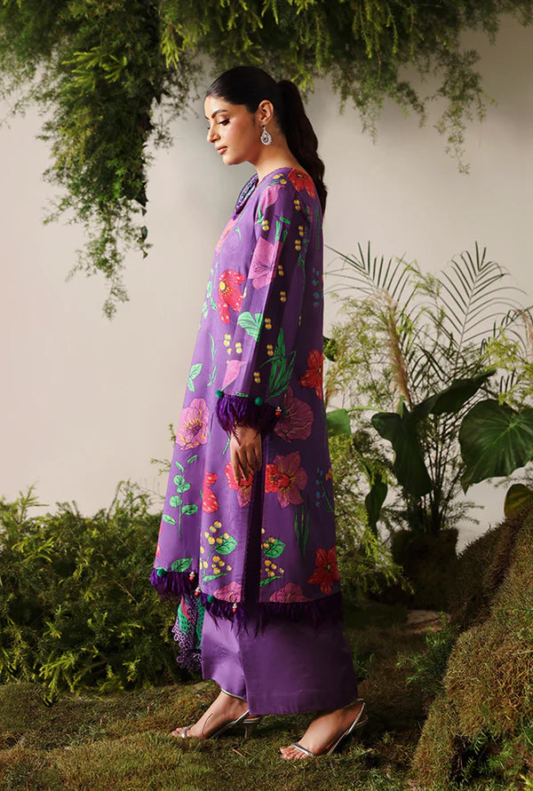 NAQSH | VISCOSE | True Purple