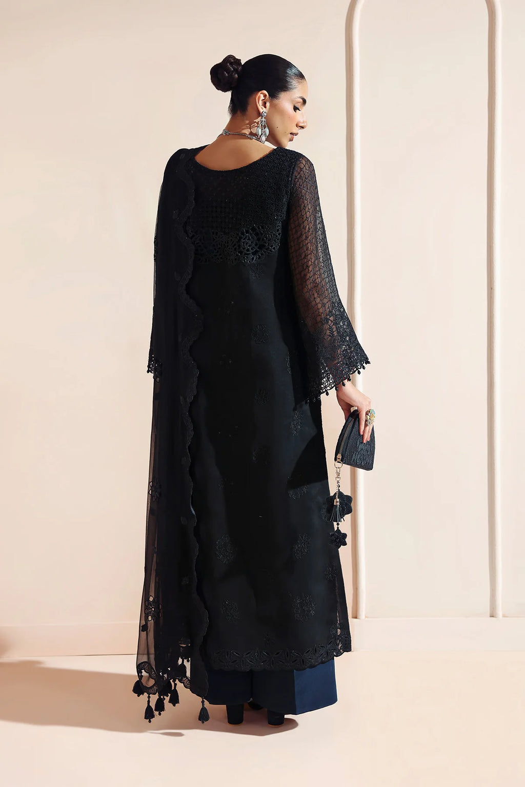 ALIZEH | FESTIVE | AF-BCH-2201-RIKA BLACK